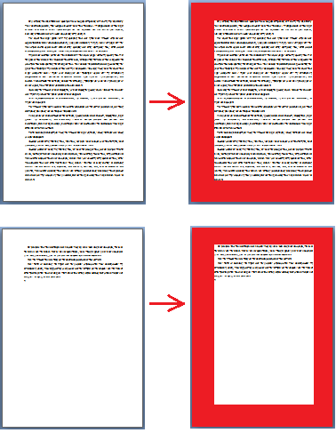 page margins