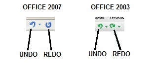 undo redo buttons